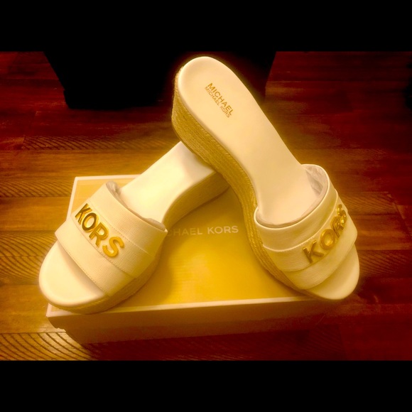 michael kors brady platform sandal